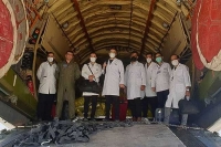  ۲۰۰ نفر از کادر درمان سپاه برای خدمت‌رسانی به بیماران کرونایی وارد زاهدان شدند