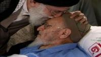 رهبر انقلاب بر پیکر علامه حسن‌زاده آملی نماز اقامه می‌کنند