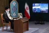 ارتباط تصویری فرمانده کل قوا با مراسم مشترک دانش‌آموختگی دانشجویان دانشگاه‌های افسری نیروهای مسلح