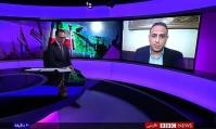 واکنش تند مهمان برنامه به مرثیه سرائی مجری بی بی سی برای امارات+فیلم