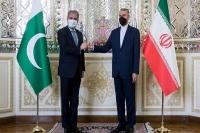 وزرای خارجه ایران و پاکستان دیدار و گفتگو کردند