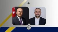 گفتگوی تلفنی وزرای خارجه امیرعبداللهیان و «اوغلو» درباره سفر هیئتی ترکیه‌ای به تهران