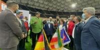  حضور رئیس جمهور ونزوئلا در افتتاحیه نمایشگاه اختصاصی ایران ساخت