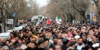 راهپیمایی مردم تهران در محکومیت اغتشاشات اخیر
