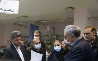 بازدید عین اللهی از دو بیمارستان پایتخت/ معاینه چشم بیماران