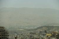 نفوذ گرد و غبار به غرب کشور/وزش باد شدید در تهران