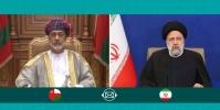  سران ایران و عمان برای تنظیم سند همکاری‌های راهبردی در زمینه‌های مختلف توافق کردند