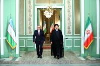  امضای بیانیه مشترک و 10 سند همکاری میان ایران و ازبکستان