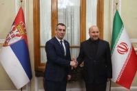 تاکید بر حمایت‌ ایران و صربستان از یکدیگر در مجامع بین‌المللی/ دعوت از قالیباف برای سفر به بلگراد