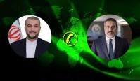 وزیران خارجه ایران و ترکیه تحولات فلسطین را بررسی کردند