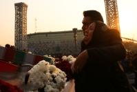  مردم تهران پیکرهای ۹ شهید مدافع حرم را بدرقه کردند