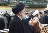 رئیس جمهور حرم حضرت معصومه(س) را زیارت کرد