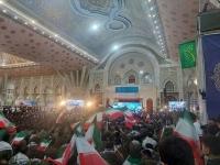 مراسم دهه مبارک فجر در حرم بنیانگذار انقلاب اسلامی