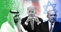 برنامه‌ریزی آمریکا برای پیشبرد عادی‌سازی روابط ریاض- تل‌آویو