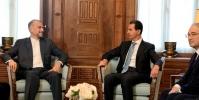  امیرعبداللهیان با بشار اسد دیدار کرد