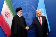 دبیرکل سازمان ملل سالروز پیروزی انقلاب اسلامی را به رئیسی تبریک گفت