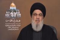 درخواست سید حسن نصرالله برای مشارکت گسترده در راهپیمایی روز قدس