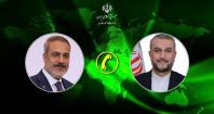  رایزنی وزیران خارجه ایران و ترکیه در مورد پیامدهای حمله موشکی رژیم صهیونیستی به کنسولگری تهران