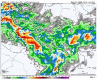تداوم بارش‌ها در ۱۷ استان؛ ورود سامانه بارشی جدید از دوشنبه