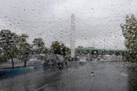 رگبار، رعدوبرق و وزش باد در سواحل دریای خزر، شمال‌غرب و ارتفاعات البرز