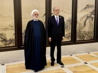  دیدار حجت‌الاسلام اژه‌ای با رئیس دیوان‌عالی جمهوری خلق چین