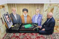  حضور قالیباف بر مزار شهید حاج رمضان+ تصویر