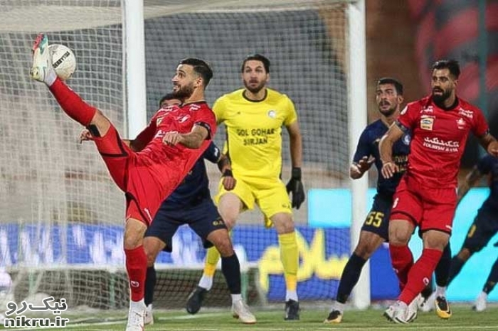 پرسپولیس با نتیجه ٣ بر یک گل گهر سیرجان را شکست داد