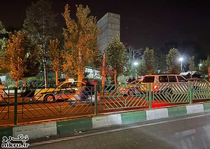انفجار شیء ناشناس در محدوده پارک ملت تهران