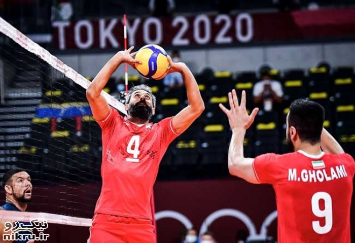 تیم ملی والیبال ایران در دومین بازی خود در المپیک توکیو با نتیجه ٣ بر صفر ونزوئلا را شکست داد