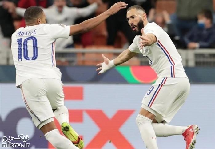 فرانسه با پیروزی دو بر یک مقابل اسپانیا، قهرمان دومین دوره لیگ ملتهای اروپا شد