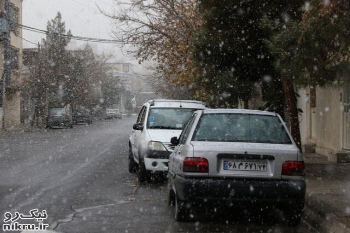 بارش برف و باران در ۶ استان/ وزش باد شدید در جنوب کشور