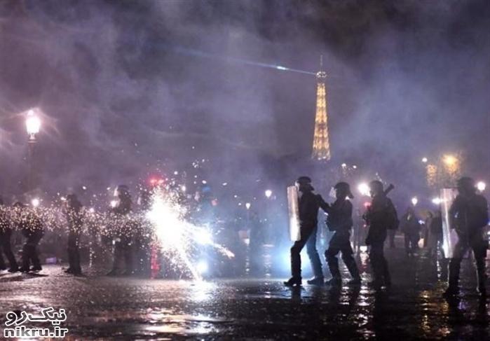  دستگیری ۴۵۷ معترض/آتش‌سوزی در ۹۰۳ نقطه پاریس