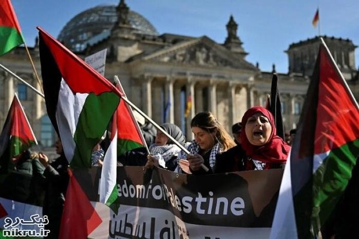 ممنوعیت تظاهرات فلسطینیان علیه رژیم صهیونیستی در برلین