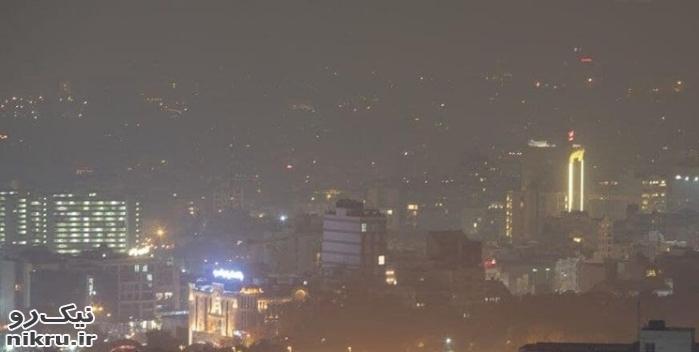  هوای تهران در وضعیت «بسیار ناسالم»