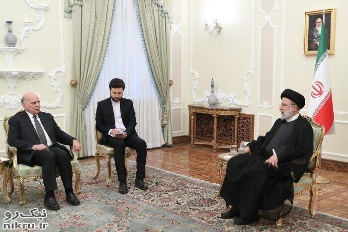 در دیدار با رئیس جمهوری ایران بر پایبندی عراق به توافقنامه امنیتی تاکید کردم