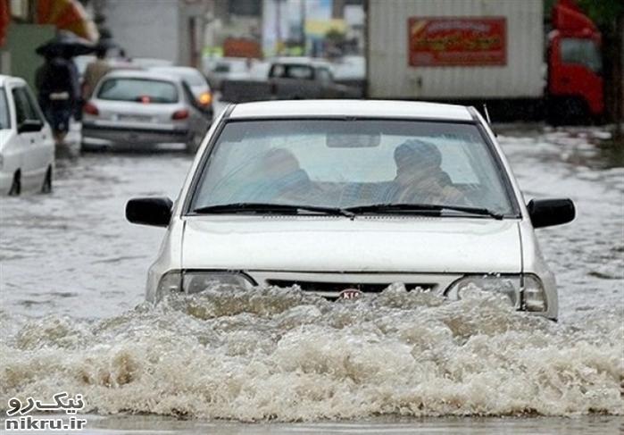 هشدار فعالیت سامانه بارشی در ۲۱ استان/ احتمال سرریزشدن سدها در برخی مناطق کشور